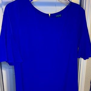 Royal Blue Shift Dress